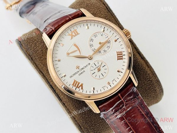 Swiss Grade One Vacheron Constantin Patrimony Power reserve TWS Cal.1420 Rose Gold Watch Swiss Grade One Vacheron Constantin Patrimony Power reserve TWS Cal.1420 Rose Gold Watch
