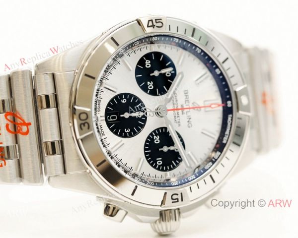 2021 New Breitling Rouleaux Bracelet GF Factory Breitling Chronomat Copy Watch 42mm White Dial 2021 New Breitling Rouleaux Bracelet GF Factory Breitling Chronomat Copy Watch 42mm White Dial