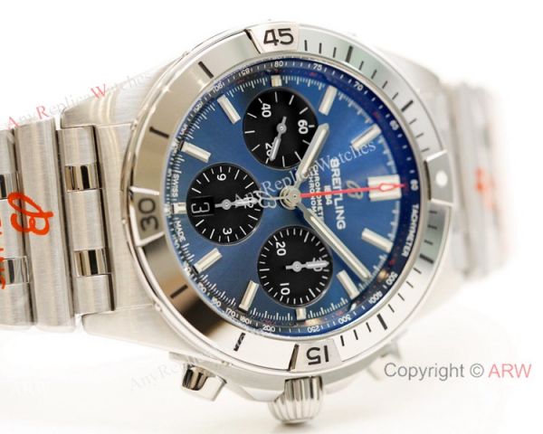 2021 New Brieitling Bullet Bracelet GF Factory Breitling Chronomat Blue Dial Asia7750 Watch 2021 New Brieitling Bullet Bracelet GF Factory Breitling Chronomat Blue Dial Asia7750 Watch