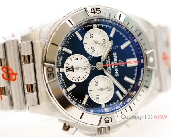 2021 New GF Factory Breitling Chronomat 7750 Watch Black Dial New Band 2021 New GF Factory Breitling Chronomat 7750 Watch Black Dial New Band