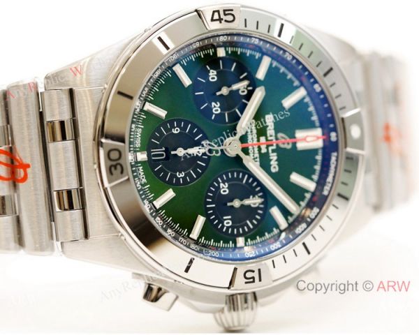 2021 New Super Clone Breitling Chronomat GF Factory Watch 42mm Green Dial 2021 New Super Clone Breitling Chronomat GF Factory Watch 42mm Green Dial