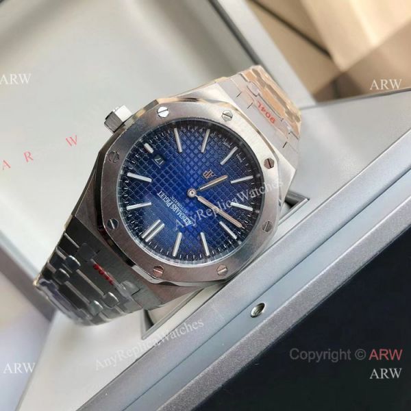 2021 NEW! Clone Audemars Piguet Royal Oak Jumbo Watch Blue Gradient Dial 2021 NEW! Clone Audemars Piguet Royal Oak Jumbo Watch Blue Gradient Dial