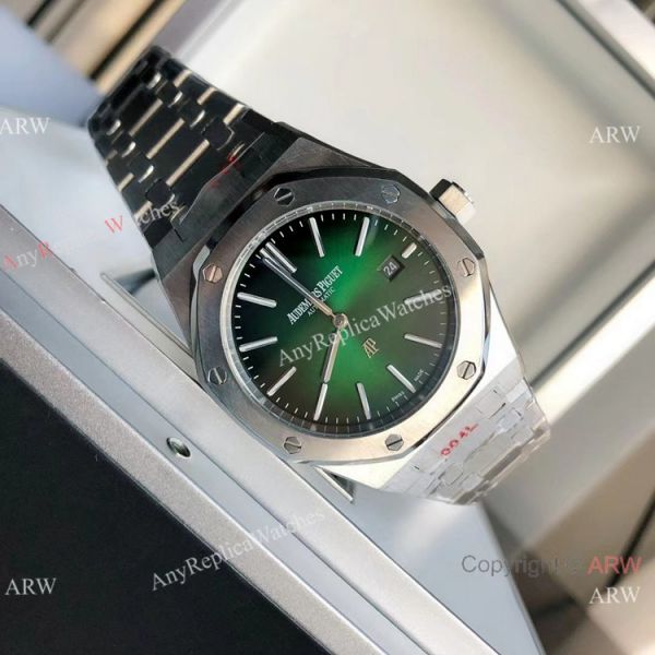 2021 NEW! Clone Audemars Piguet Jumbo Extra-Thin Watch Stainless Steel Green Gradient Dial 2021 NEW! Clone Audemars Piguet Jumbo Extra-Thin Watch Stainless Steel Green Gradient Dial