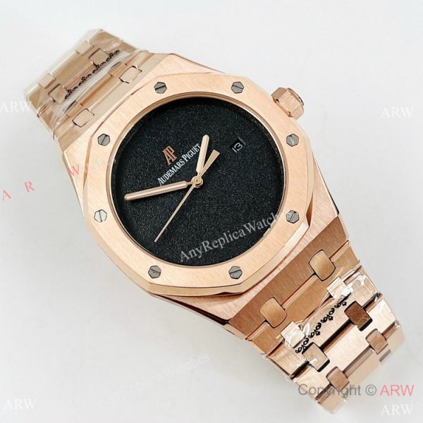 High Quality Audemars Piguet Rose Gold Royal Oak Blank Face Watch High Quality Audemars Piguet Rose Gold Royal Oak Blank Face Watch