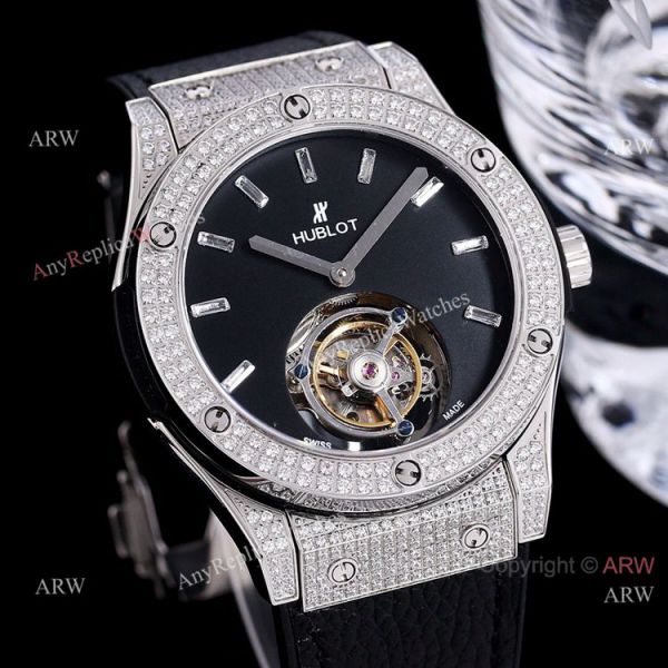 Iced Out Hublot Classic Fusion Diamond Watch 42mm Hublot Tourbillon Watch Replica Iced Out Hublot Classic Fusion Diamond Watch 42mm Hublot Tourbillon Watch Replica
