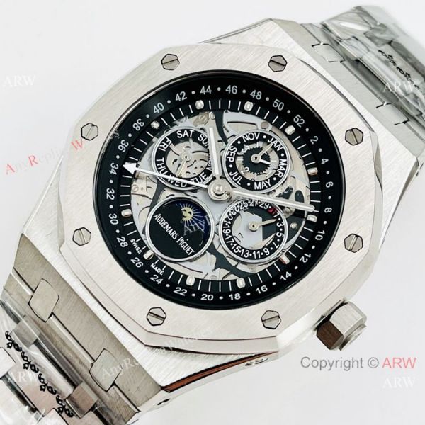 Clone Audemars Piguet Royal Oak Moonphase Perpetual Calendar Watch Men Clone Audemars Piguet Royal Oak Moonphase Perpetual Calendar Watch Men