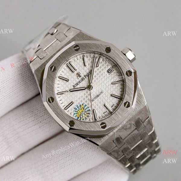 JH Factory Copy Audemars Piguet Royal Oak Women Cal.3120 Watch 37mm Gray Face JH Factory Copy Audemars Piguet Royal Oak Women Cal.3120 Watch 37mm Gray Face