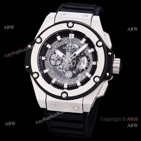 Best Copy Hublot Big Bang King Power VK Chronograph Watch Stainless Steel Best Copy Hublot Big Bang King Power VK Chronograph Watch Stainless Steel