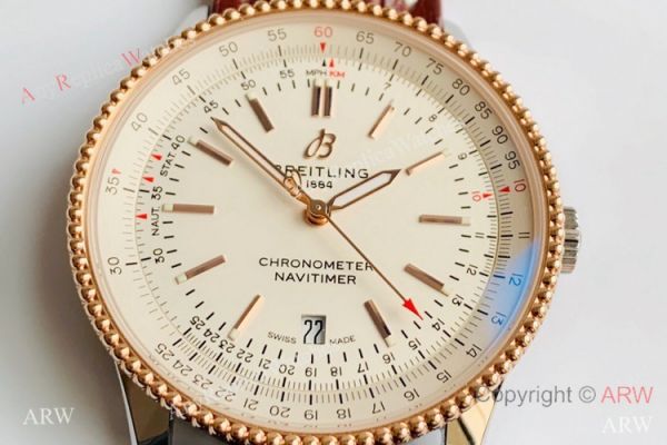 V7 Factory Swiss Replica Breitling Navitimer 1 Watches 41mm Rose Gold V7 Factory Swiss Replica Breitling Navitimer 1 Watches 41mm Rose Gold