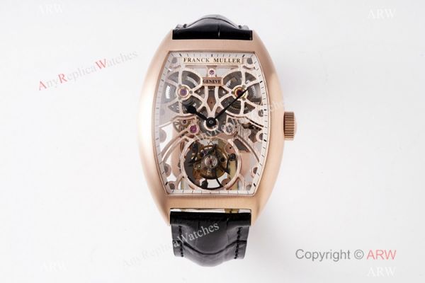 1:1 Super Clone Franck Muller Thunderbolt Tourbillon 72 Hour Power Reserve Watch Rose Gold Mens 1:1 Super Clone Franck Muller Thunderbolt Tourbillon 72 Hour Power Reserve Watch Rose Gold Mens