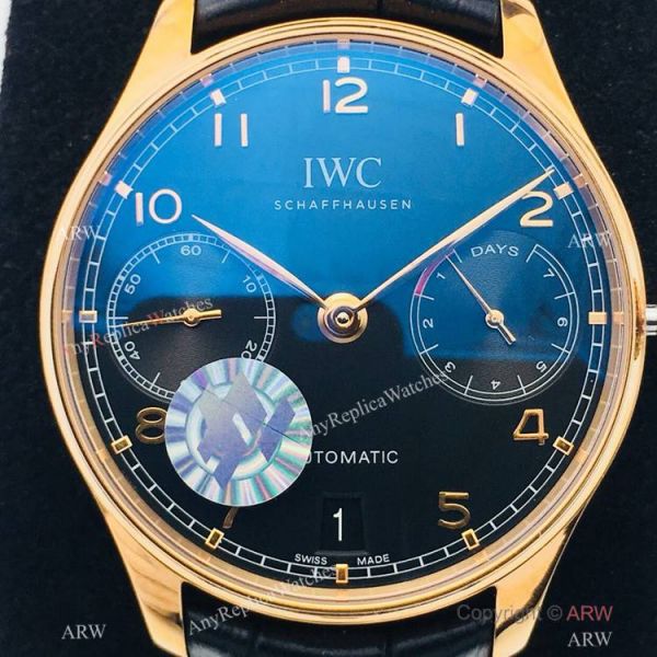 ZF Factory V2 IWC Portugieser Automatic 7 Days Luxury Replica Watch Yellow Gold ZF Factory V2 IWC Portugieser Automatic 7 Days Luxury Replica Watch Yellow Gold