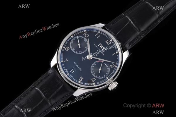 ZF Factory 1:1 Super Clone IWC Portugieser 7 Days IW500109 Watch Black Dial Stainless Steel ZF Factory 1:1 Super Clone IWC Portugieser 7 Days IW500109 Watch Black Dial Stainless Steel