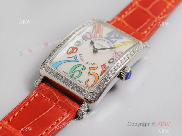2021 New Franck Muller Long Island 952QZ Diamond Bezel Watch Brands 1:1 Copy Watch 2021 New Franck Muller Long Island 952QZ Diamond Bezel Watch Brands 1:1 Copy Watch