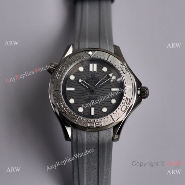New 2021 Watches Swiss Omega Black Seamaster Diver 300m Watch Rubber Strap New 2021 Watches Swiss Omega Black Seamaster Diver 300m Watch Rubber Strap