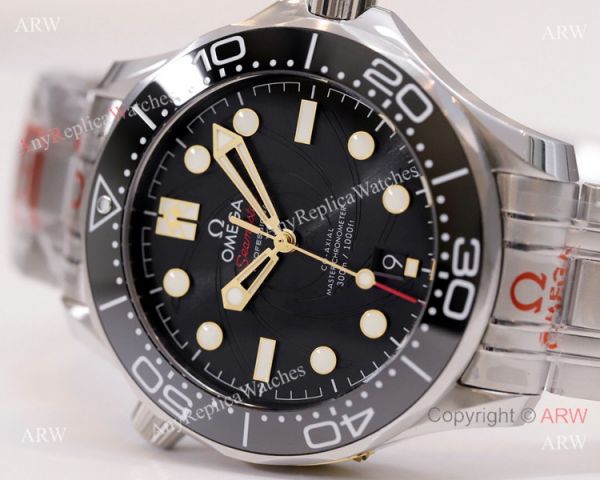 Super Clone Omega Seamaster Diver 300m &8216;James Bond Limited Edition OR 8800 Watch Stainless Steel Super Clone Omega Seamaster Diver 300m &8216;James Bond Limited Edition OR 8800 Watch Stainless Steel