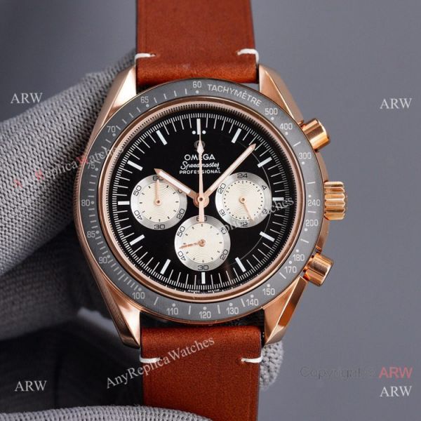 New Copy Omega Speedmaster Watch VK Quartz Rose Gold Watch New Copy Omega Speedmaster Watch VK Quartz Rose Gold Watch