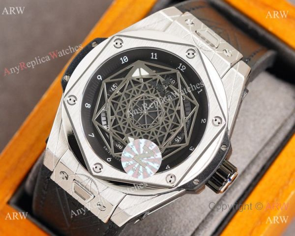 Z Factory Swiss Replica Hublot Sang Bleu Watch 45mm Citizen Movement Z Factory Swiss Replica Hublot Sang Bleu Watch 45mm Citizen Movement