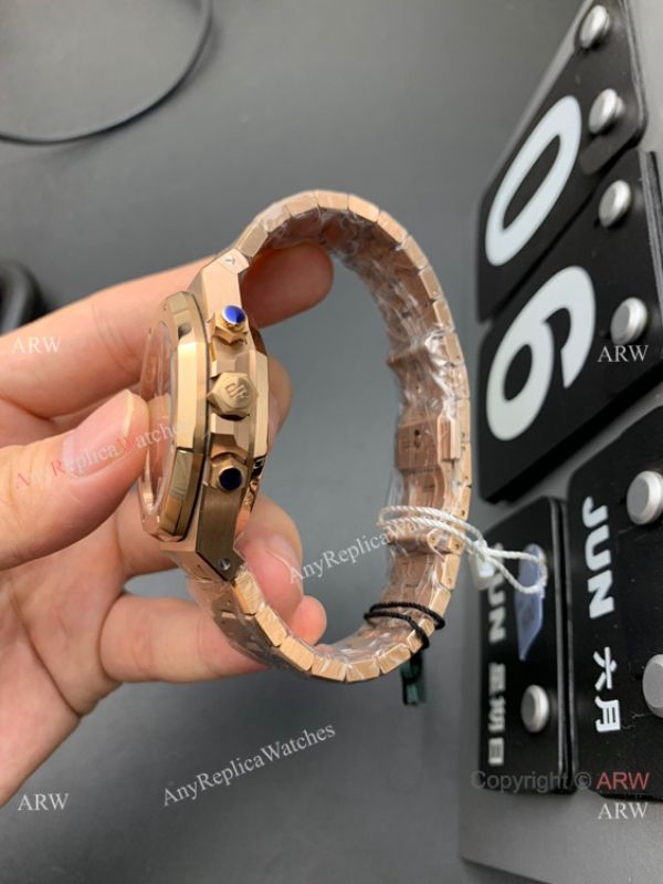 OM Factory Audemars Piguet Royal Oak Chronograph 26331or Watch Rose Gold 41mm OM Factory Audemars Piguet Royal Oak Chronograph 26331or Watch Rose Gold 41mm