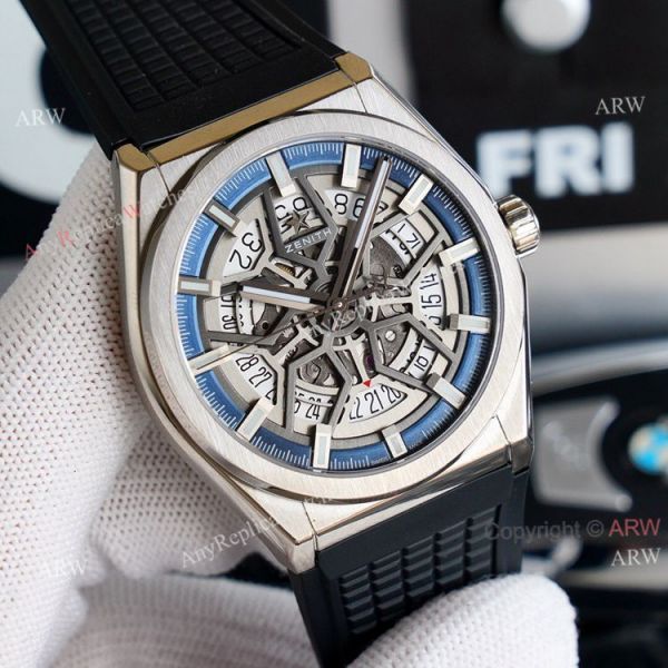 Best Zenith Defy Classic Skeleton Dial Black Rubber Strap 41mm High Copy Watch Swiss Grade Best Zenith Defy Classic Skeleton Dial Black Rubber Strap 41mm High Copy Watch Swiss Grade