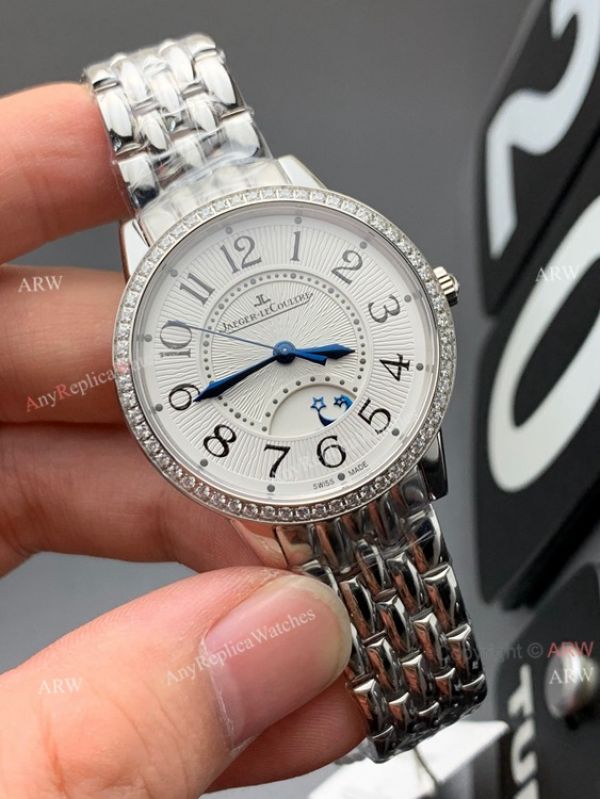 ZF Factory Jaeger Lecoultre Rendez-Vous Moonwatch With Diamonds Superclone ZF Factory Jaeger Lecoultre Rendez-Vous Moonwatch With Diamonds Superclone
