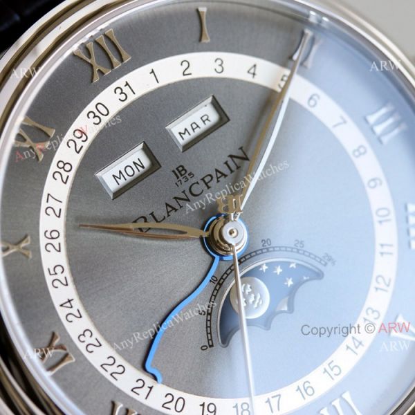 New Blancpain 6654 Blancpain Villeret Moonphase Stainless Steel Replica Watch For Men New Blancpain 6654 Blancpain Villeret Moonphase Stainless Steel Replica Watch For Men