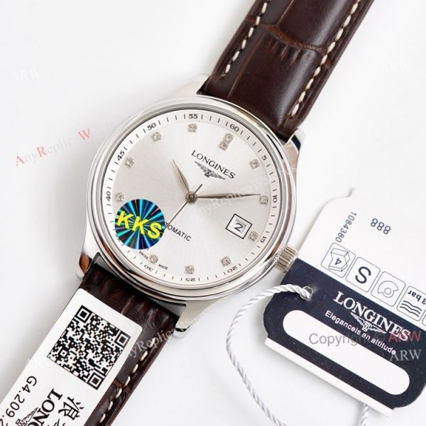 Swiss Grade Longines Master Collection Citizen 8215 Automatic Watch White Face Replica Swiss Grade Longines Master Collection Citizen 8215 Automatic Watch White Face Replica