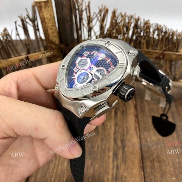 Replica Lamborghini 124bbr Spyder Quartz Watch 47mm Black Rubber Band Replica Lamborghini 124bbr Spyder Quartz Watch 47mm Black Rubber Band