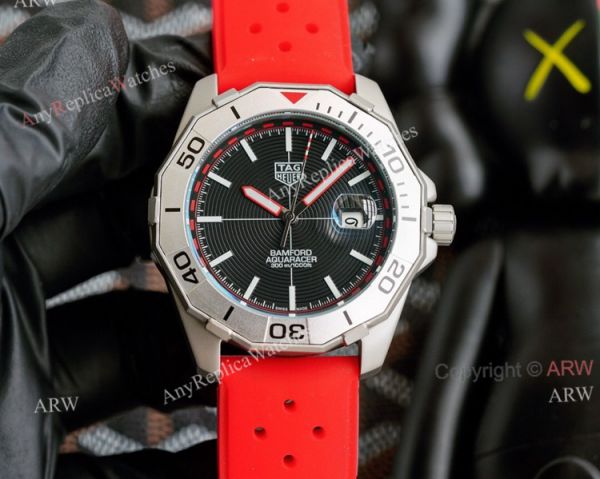 New Tag Heuer Aquaracer 43mm Automatic Replica Watch Special Edition Orange Rubber Band New Tag Heuer Aquaracer 43mm Automatic Replica Watch Special Edition Orange Rubber Band