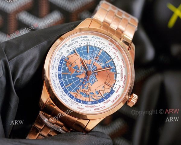 Swiss Replica Jaeger-LeCoultre Geophysic Universal Time Watch SS Swiss Replica Jaeger-LeCoultre Geophysic Universal Time Watch SS