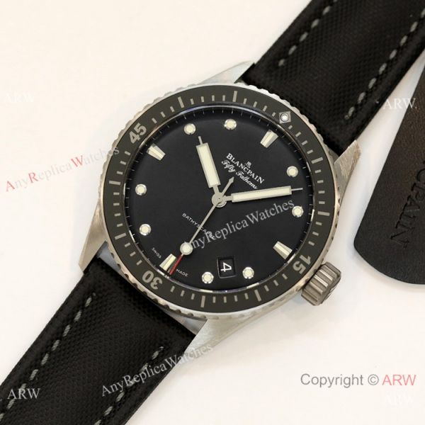 Swiss Grade Replica Blancpain Fifty Fathoms Bathyscaphe GF 1-1 Cal.1315 Watch Black Ceramic Swiss Grade Replica Blancpain Fifty Fathoms Bathyscaphe GF 1-1 Cal.1315 Watch Black Ceramic