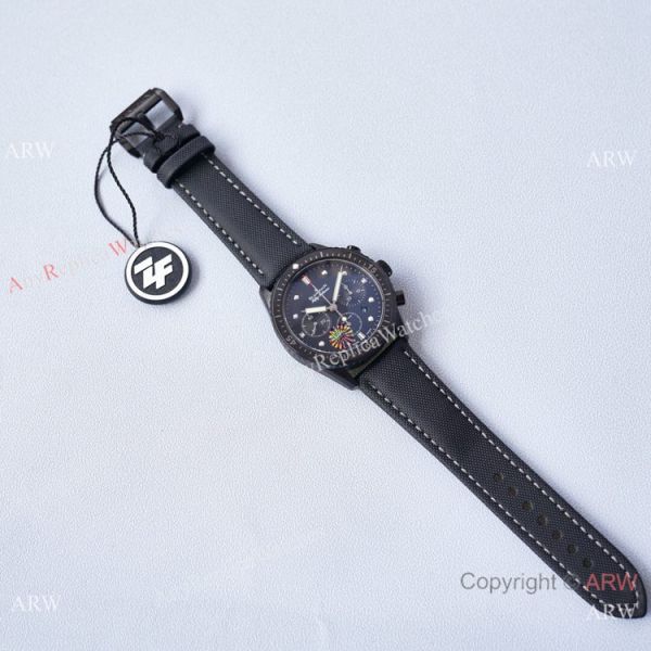 2021 Swiss Copy Blancpain Fifty Fathoms Bathyscaphe Chronographe Flyback Watch All Black 2021 Swiss Copy Blancpain Fifty Fathoms Bathyscaphe Chronographe Flyback Watch All Black