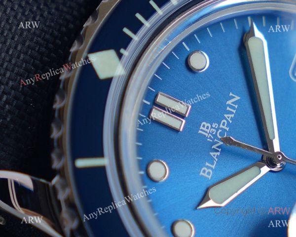 JH Replica Blancpain Fifty Fathoms Swiss Watch Bucherer Blue Dial Blue Bezel JH Replica Blancpain Fifty Fathoms Swiss Watch Bucherer Blue Dial Blue Bezel