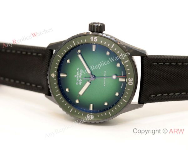 GF Factory Blancpain Fifty Fathoms Bathyscaphe Ceramic Green Dial GF Factory Blancpain Fifty Fathoms Bathyscaphe Ceramic Green Dial