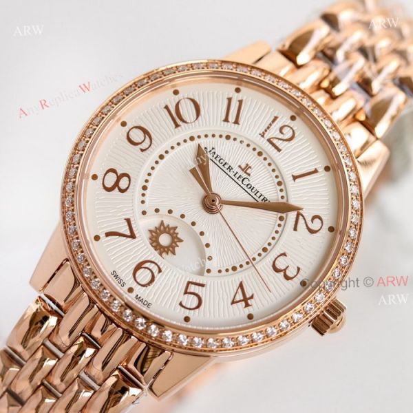 GF Factory Jaeger-Lecoultre Rendez-Vous Rose Gold Moonwatch 34mm Replica GF Factory Jaeger-Lecoultre Rendez-Vous Rose Gold Moonwatch 34mm Replica