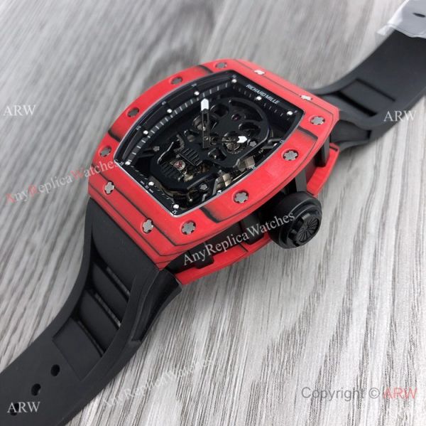 JB Factory Swiss Richard Mille RM 052-01 Tourbillon Skull Watch Red Version JB Factory Swiss Richard Mille RM 052-01 Tourbillon Skull Watch Red Version