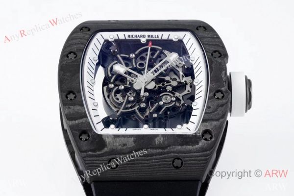 ZF Favtory Richard Mille RM055 Bubba Watson Wrist NTPT Carbon 42mm ZF Favtory Richard Mille RM055 Bubba Watson Wrist NTPT Carbon 42mm