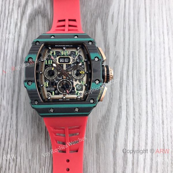 Clone Richard Mille rm11-03 Men Watches CarbonRose Gold Case Clone Richard Mille rm11-03 Men Watches CarbonRose Gold Case