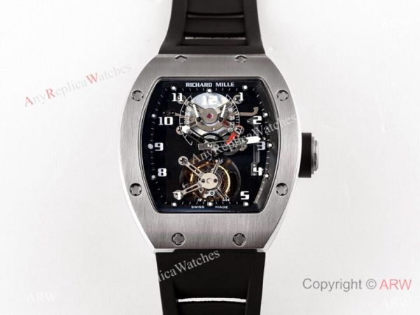 Super Clone Richard Mille RM001 Real Tourbillon JB Factory Stainless Steel Watch Super Clone Richard Mille RM001 Real Tourbillon JB Factory Stainless Steel Watch