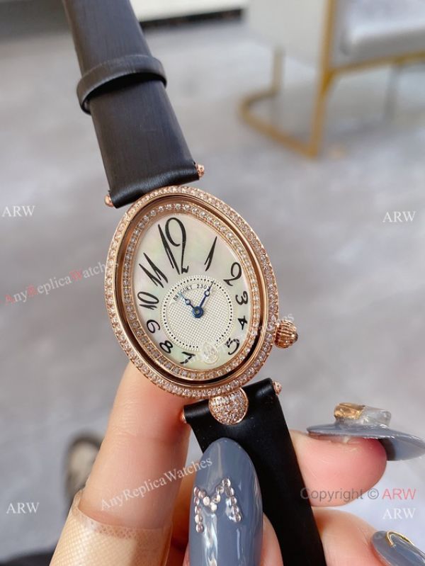 Breguet Reine De Naples Rose Gold MOP Dial Watch Lady Size Breguet Reine De Naples Rose Gold MOP Dial Watch Lady Size
