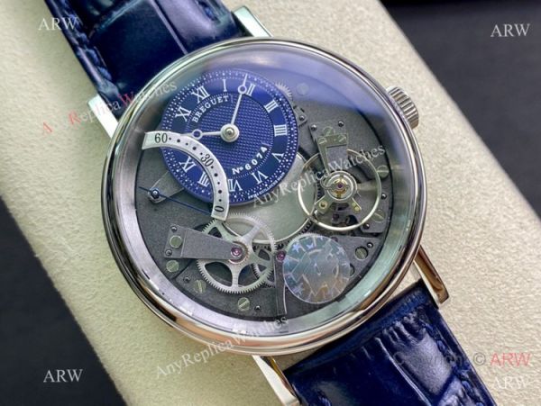 2021 New ZF Factory Breguet Tradition Quantieme Retrograde 7097 Blue Watch 1:1 Super Clone 2021 New ZF Factory Breguet Tradition Quantieme Retrograde 7097 Blue Watch 1:1 Super Clone