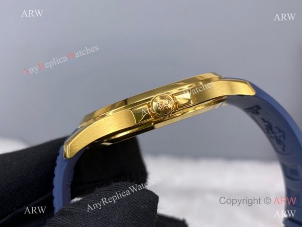 ZF Factory Patek Philippe Aquanaut 5168G Cal.324 Watch Yellow Gold and Blue ZF Factory Patek Philippe Aquanaut 5168G Cal.324 Watch Yellow Gold and Blue