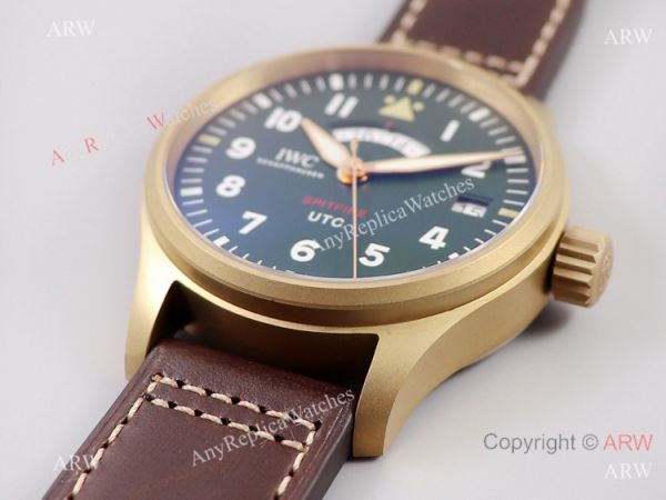 ZF Replica IWC Pilots Watch UTC Spitfire Edition MJ271 IW327101 ZF Replica IWC Pilots Watch UTC Spitfire Edition MJ271 IW327101
