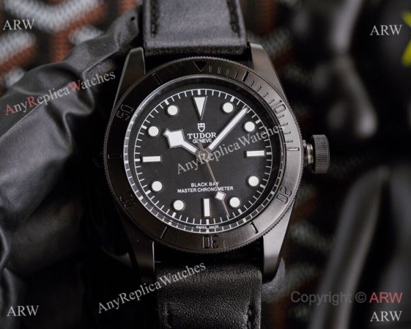 Vintage Tudor Black Bay Solid Black Automatic Watch 42MM Vintage Tudor Black Bay Solid Black Automatic Watch 42MM