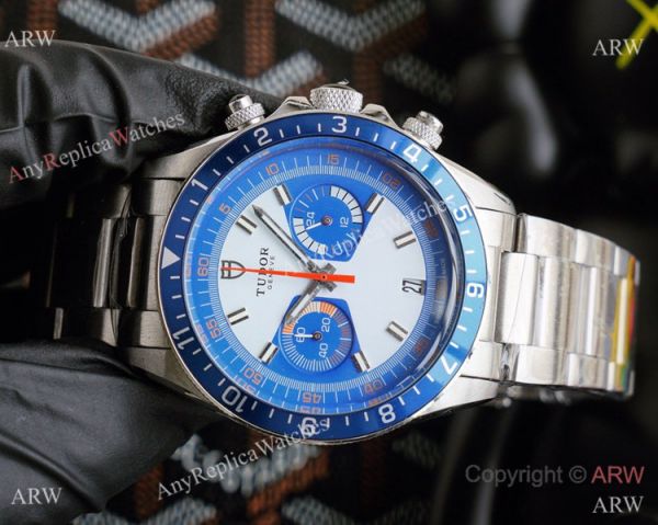 New! Replica Tudor Heritage Chrono Stainless steel Blue Watch New! Replica Tudor Heritage Chrono Stainless steel Blue Watch