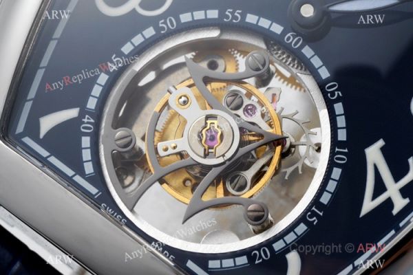 AB Factory Copy Franck Muller Cintree Curvex Imperial Tourbillon Watch 39.6mm Blue Dial AB Factory Copy Franck Muller Cintree Curvex Imperial Tourbillon Watch 39.6mm Blue Dial