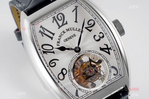 AB Factory Franck Muller Cintree Curvex Imperial Tourbillon Watch White Dial AB Factory Franck Muller Cintree Curvex Imperial Tourbillon Watch White Dial