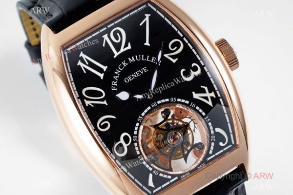 AB Factory Franck Muller Imperial Tourbillon Cintree Curvex Rose Gold Black Dial Watch 2021 New AB Factory Franck Muller Imperial Tourbillon Cintree Curvex Rose Gold Black Dial Watch 2021 New