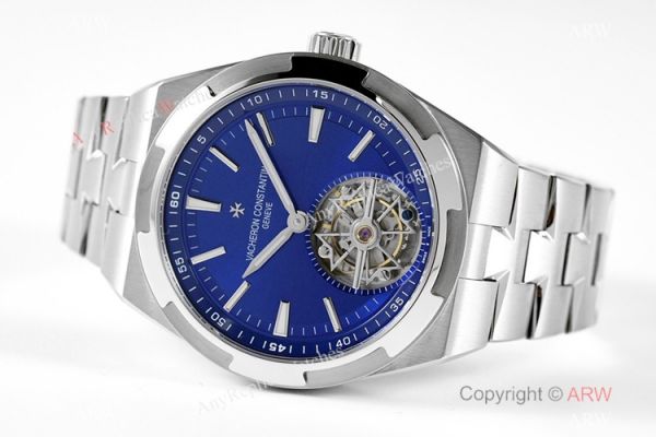 1-1 Super Clone Vacheron Constantin Overseas Tourbillon V2 6000v Blue Rubber Strap Watch 1-1 Super Clone Vacheron Constantin Overseas Tourbillon V2 6000v Blue Rubber Strap Watch