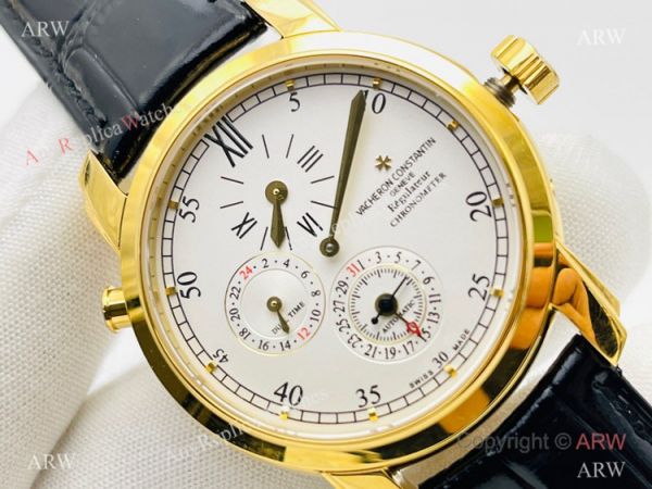 TWS Factory AAA Copy Vacheron Constantin Malte Dual Time Regulateur 42005 41mm 9015 Watch Yellow Gold White Dial TWS Factory AAA Copy Vacheron Constantin Malte Dual Time Regulateur 42005 41mm 9015 Watch Yellow Gold White Dial
