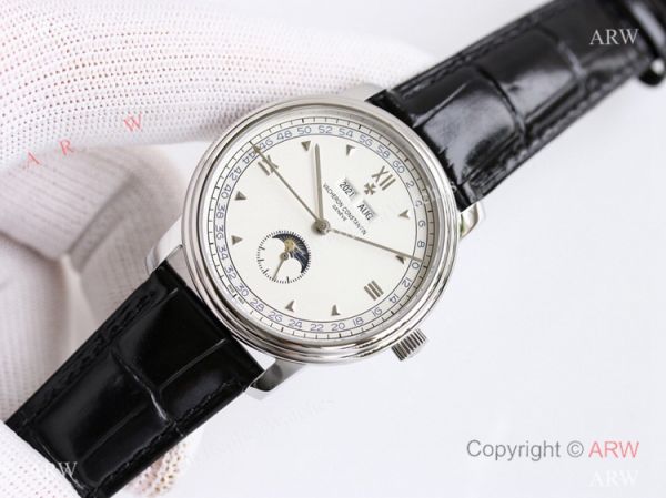 TWS Factory Swiss Replica Vacheron Constantin 3100v Historiques Calendrier Complet 1948 Watch White Dial TWS Factory Swiss Replica Vacheron Constantin 3100v Historiques Calendrier Complet 1948 Watch White Dial